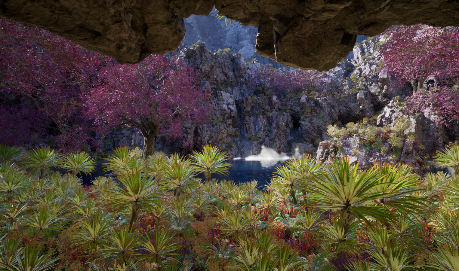 Alien Mountain Lake